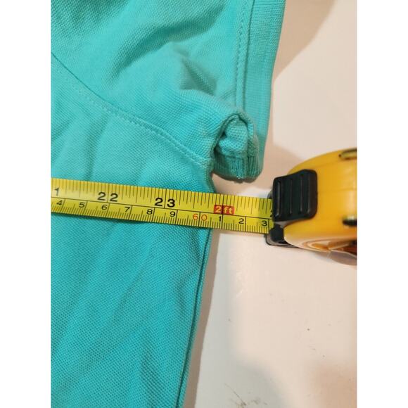 Izod Polo Shirt NWT Mens XL Blue Short Sleeve Golf Preppy Dad Classic Athleisure - Picture 5 of 9